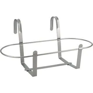 Hänge - Metall - Halter mit Haken - Ø 50 cm - für Balkonkästen/Blumenkasten - Topf/Blumentopf - oval - länglich - Hängend/mit Haken - Aufhängen - Balkon..