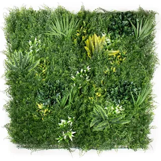Kunstpflanzen Wand VERDE A | 100x100cm