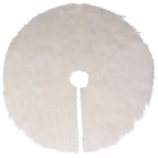 Atmosphera Créateur d'intérieur Weihnachtsbaumdecke Weihnachtsbaumrock Kunstfell, Ø 90 cm