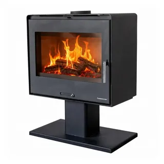 Hosseven Kaminofen Holzofen Wohnzimmer Holzkamin 10 kW 5070 Holz Ofen Kamin Heizofen Holz