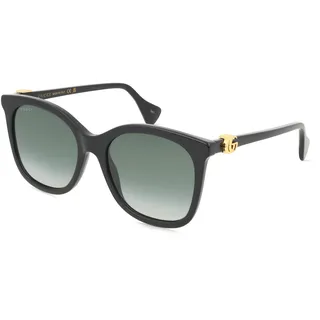 Gucci GG 1071 S Damen-Sonnenbrille Vollrand Quadratisch Acetat-Gestell, schwarz