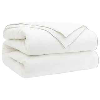 vidaXL Bettdecke 220 x 240 cm Weiß