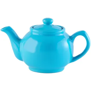 Price & Kensington, 2 Tassen Teekanne, Steingut, blau, glänzend