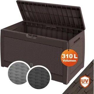 CASARIA Gartenbox Rato 119 x 48 x 60 cm Braun