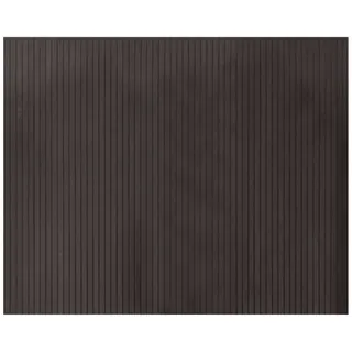 vidaXL Bambusteppich Küchenläufer 80 x 100 cm Dunkelbraun