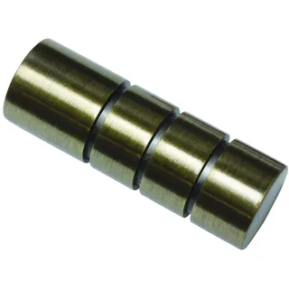 GARDINIA Vorhangstange Andra 1-läufig Ø 19 mm 240 cm Bronze