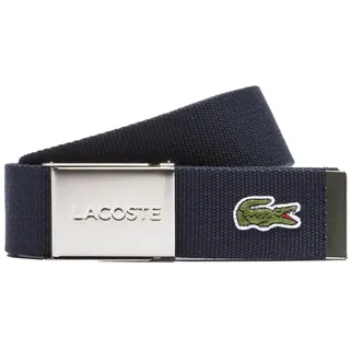 Lacoste Gürtel Polyester blau 90 cm