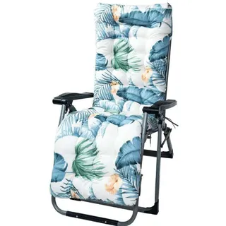 uyeoco Gartenliege Auflage Liegenauflage Auflage Gartenliege Sitzkissen Gartenstuhlauflage Verdicken Garten Liege Stuhl Polster Für Reisen Urlaub Innen Sonnenliege Liegestuhl Relaxliege(2,170x53x8cm)