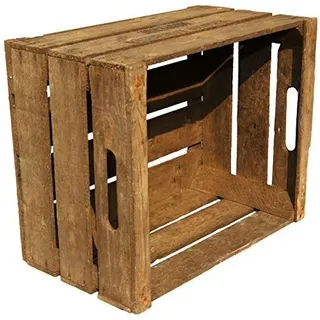 4 Originale Obstkisten dem Alten Land, Weinkiste Shabby chic Vintage