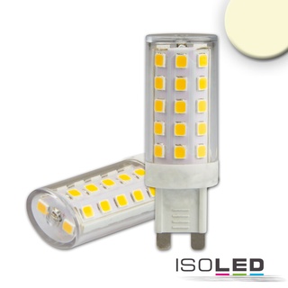 ISOLED LED Stecksockellampe 32SMD, G9, 5W 3000K 550lm 270°, nicht dimmbar, klar ISO-115252