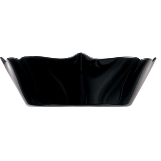 Luminarc Authentic Salatschüssel schwarz, Glas, Black, 16 cm