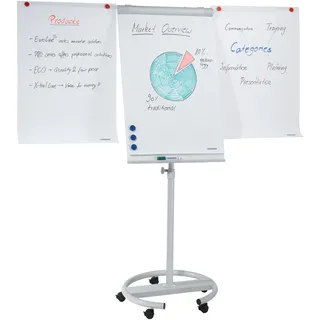 Franken Flipchart 68 x 105 cm Grau