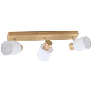 LINDBY Wanessa 3-flg. 47 x 12 x 19 cm Holz/weiß
