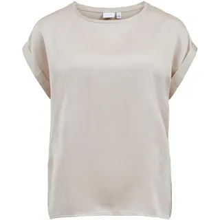 VILA VIELLETTE S/S Satin TOP/SU - NOOS - 40