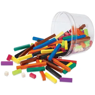 Learning Resources Cuisenaire-Stäbchen, Kleingruppen-Set (Set mit 155 Stück)