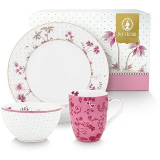Pip Studio Jolie Pink Frühstückssets Set3