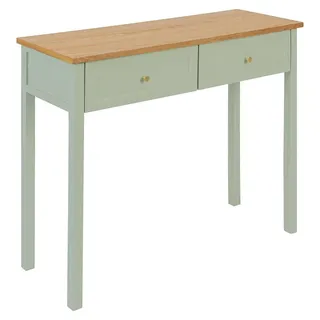 Atmosphera Créateur d'intérieur Mohea Konsolentisch 100 x 35 x 80 cm Grün
