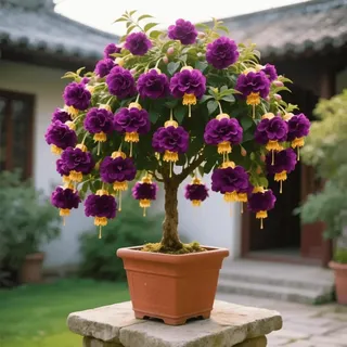 Wüstenrosen Winterhart Mehrjährig, Schattenpflanze für Garten Und Kübel, Pflegeleicht-3 Rhizome-F