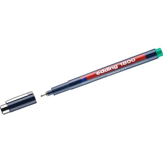 edding 1800 Fineliner grün 0,7 mm, 1 St.