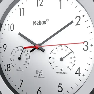 MEBUS 19449 30,00 cm schwarz/weiß