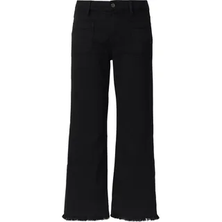 s.Oliver Cropped Jeans Mid Rise Schwarz 48