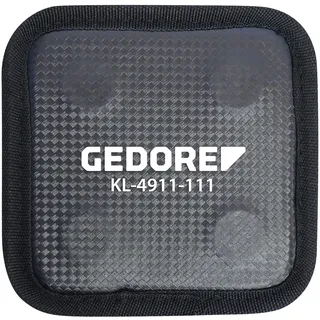 Gedore Magnetmatte Leder 114 x 114 mm schwarz