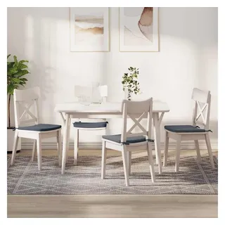 vidaXL Sitzkissen 40 x 40 cm Dunkelgrau