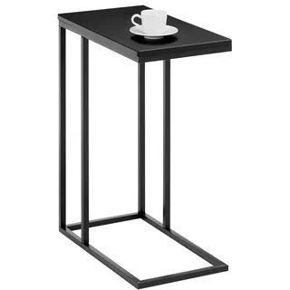 Idimex BEISTELLTISCH DEBORA schwarz