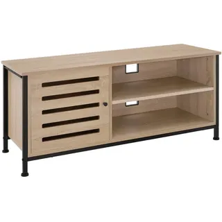 Tectake Galway TV-Board 110 x 41,5 x 50,5 cm Braun Holzwerkstoff