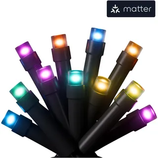 Nanoleaf LED Lichterkette 20 m Schwarz