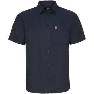 Fjällräven Övik Travel Shirt Kurzarmhemd Blau XXL