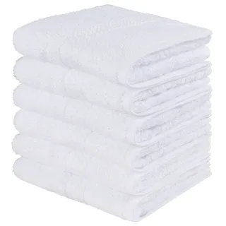 OTTO home Juna Gästehandtuch 6 x 30 x 50 cm weiß
