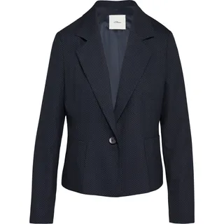 s.Oliver Blazer Gepunktet Blau 36
