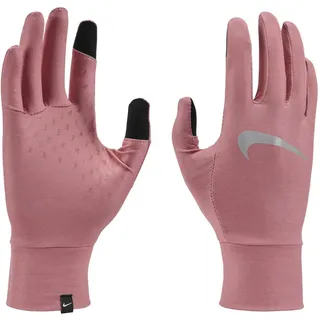 NIKE Fleece Laufhandschuhe Damen 619 - red stardust/red stardust/silver M/L