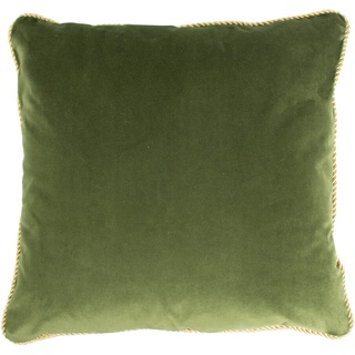 Kissen VELVET SAMT (BHT 45x45x10 cm) - grün