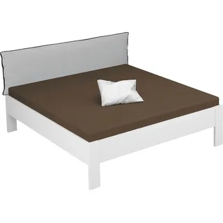 Rauch Futonbett RAUCH "Aditio", weiß, B:186cm H:107cm L:208cm, Betten, Futonbett, Kopfteil Webstoff mit abgesetztem Keder