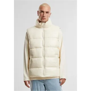 URBAN CLASSICS Recycled Big Puffer Weste White Sand 2XL