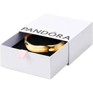 PANDORA Essence Armreif, breit, offen, 14-karätig vergoldet