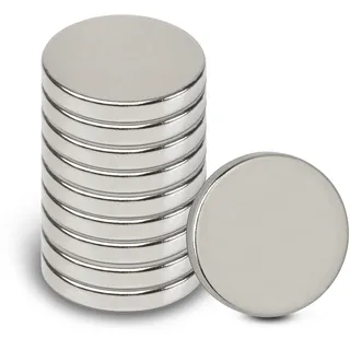 Maul Neodym-Scheibenmagnet 3x20mm 4200g hellsilber VE=10 Stück