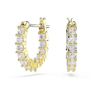 Swarovski Creolen Matrix gelb|goldfarben 5733398