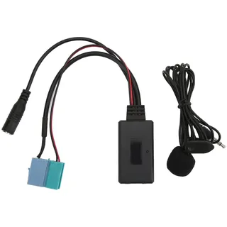 Fiat Bravo Radio,Fiat Grundig Bluetooth,Aux-Bluetooth-Adapter,Bravo Bluetooth,Andere Auto- Und Motorradteile,6 + 8-Poliger Bluetooth-Aux-In-Adapter,Freisprechmikrofon-Ersatz Für Bravo Für Visteon-