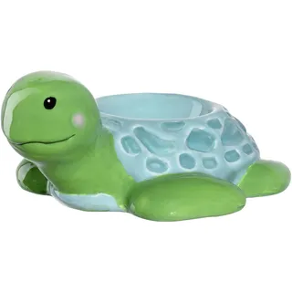 LEONARDO Eierbecher Schildkröte Grün/Hellblau 6 St.