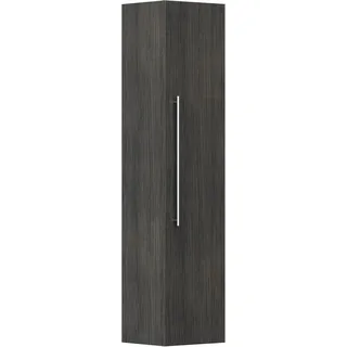 Hochschrank 150 Cm Anthrazit Gemasert