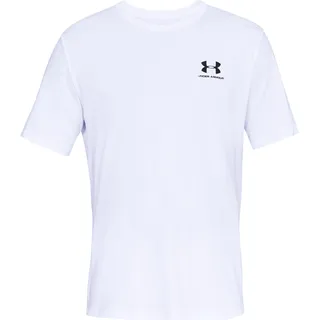 Under Armour Sportstyle Left Chest Trainingsshirt Herren 100 white/black M