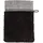 Waschhandschuh 15 x 20 cm schwarz