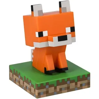 Paladone Minecraft Offiziell lizenziertes Fuchs-Schreibtischlicht - Nachtlicht Spielzimmer-Dekor