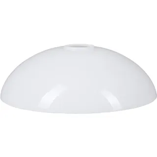 Lampenglas rund Opal Weiß Ø 250mm Ersatzglas Pendelleuchte Lampenschirm Glas Leuchtenglas