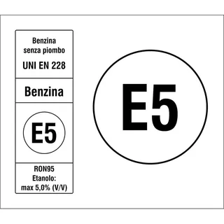 Quattroerre 6209 Kraftstoffversiegelung E5 Benzin 2018, 7,5 x 6,5 cm