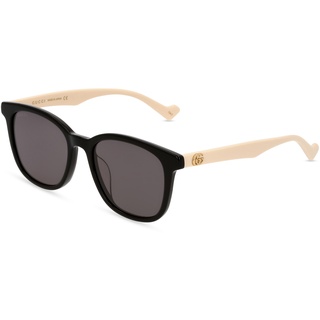 Gucci GG 1001SK Damen-Sonnenbrille Vollrand Eckig Kunststoff-Gestell, schwarz