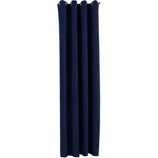 Gardinenbox NewYork Ösen 140 x 245 cm blau